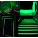 Photoluminescent tape green-yellow glow in the dark 5cm*2m
