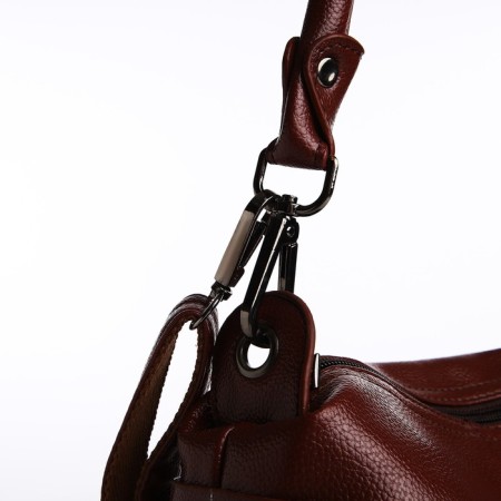 Board-sakwyazhi with zipper, brown color-3