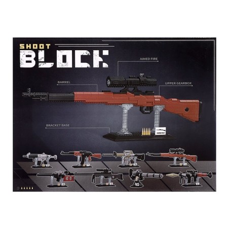Designer-Mini "Weapon. Three -liter ", 1130 details-6
