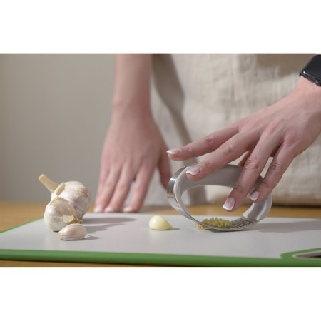Smart Solutions Vegard garlic press, 10.7 cm, light-gray color-6