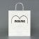Kraft package, with a joke, "I love Russia", 24 x 14 x 28 cm