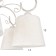 Chandelier 2150/6 E14 40W white with a golden patina 58x58x35 cm Bayerlux