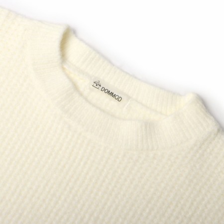 Women's sweater, milk color, size 44-48 (One size)-4