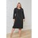 Female dress, size 54, black color