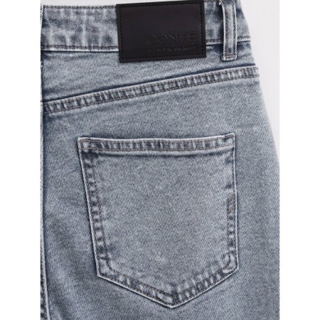 Women's jeans CONTE Elegant Straight Leg, XS size, Acid Grey color-6