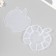 Casket Plastic for the little things "Apple" Transparent 12 compartments 16.5x15.5x2.5 cm