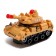 Tank "Attack", light and sound effects, works from batteries, mix