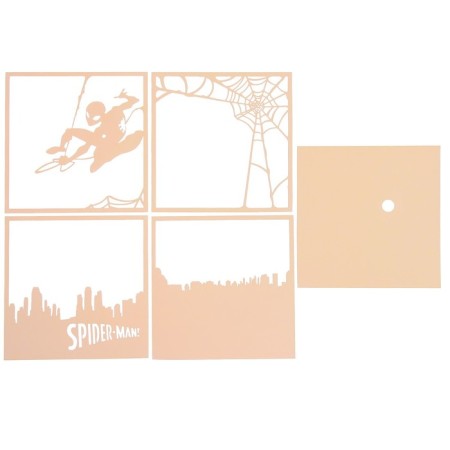 Set for creativity "Multilayer nightlight" Magic, Marvel, man spider-4