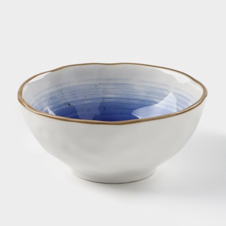 Porcelain shares “Cosmos”, 370 ml, d = 13.1 cm, blue color