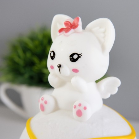 Nightlight "Fox on the Moon" LED 1W 3x LR44 white 10x10x16cm Risalux-8