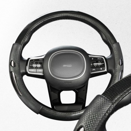 Skyway braid, Glamor-8 m, black eco-leather