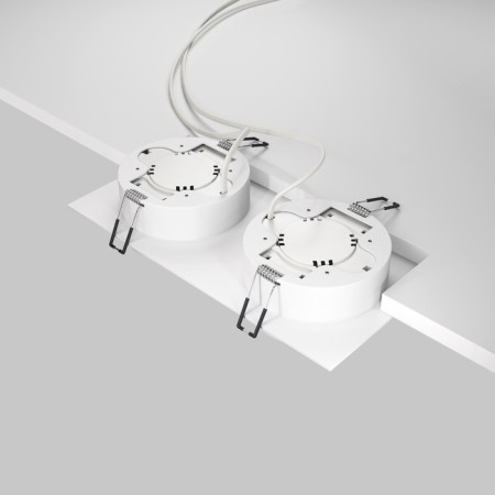 Building lamp Technical DL086-02-GX53-SQ-W, 2x15W, 22x11x4.5 cm, GX53, white color-5