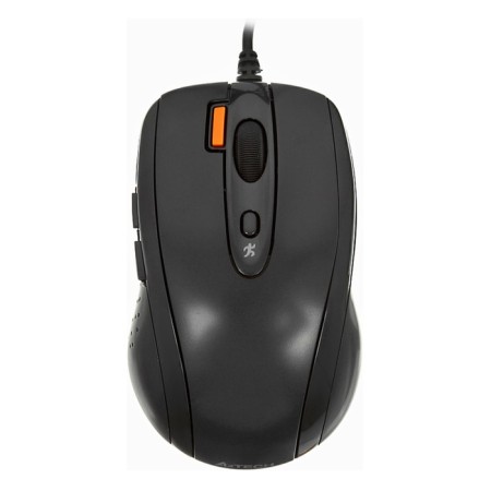 Mouse A4Tech V-Track Padless N-70FX Black Optical (1600DPI) USB for a laptop (7but)