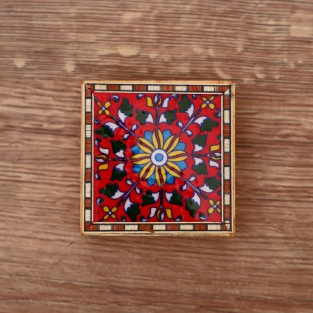 Casket "Indy" tree 8x8 cm-2