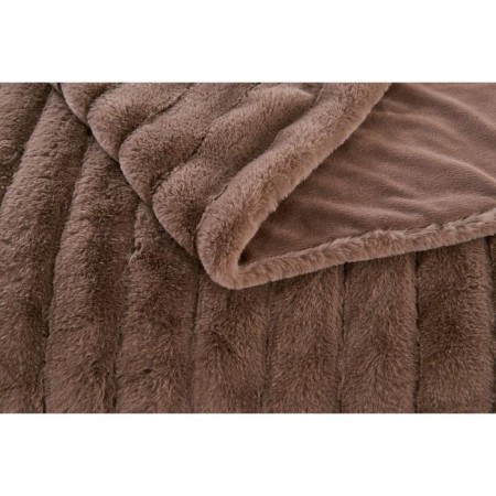 Anabel cover, size 160x220 cm, chocolate color-3