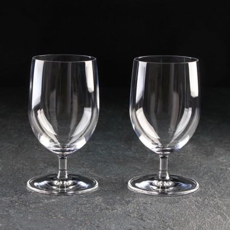 Set of glass glasses Nude "Vintage", 310 ml, 2 pcs