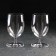 Set of glass glasses Nude "Vintage", 310 ml, 2 pcs