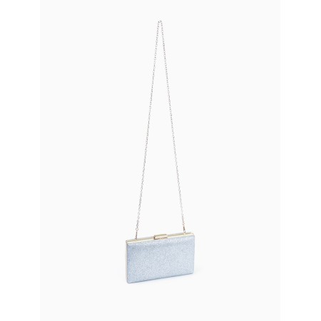 Female bag on farmar, silver color-2
