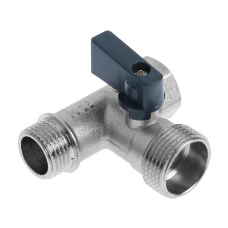 Aqualink ball valve, 1/2 "x 3/4" x 1/2 ", nut/fitting/fitting, handle-liner