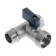 Aqualink ball valve, 1/2 "x 3/4" x 1/2 ", nut/fitting/fitting, handle-liner