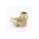 Adapter Aquasfera 9106-01, d = 15 mm x 1/2 ", angular, with a fitting, external thread, brass