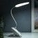 Lamp table clothespin Sensor 3 modes LEDH14 "Golden strip" Lupa USB, 3AAA 44x15x6 cm Risalux