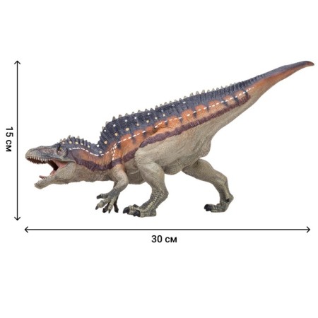 Dinosaurian figure "World of dinosaurs: acroctosaurus", 30 cm-3