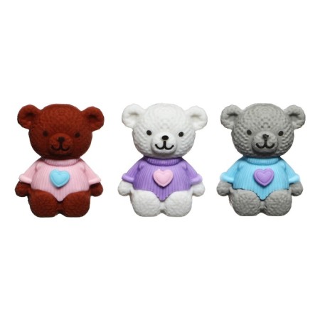 Figure eraser "Bear" mix
