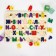 The game "Study the alphabet" 1.5 × 40 × 30 cm