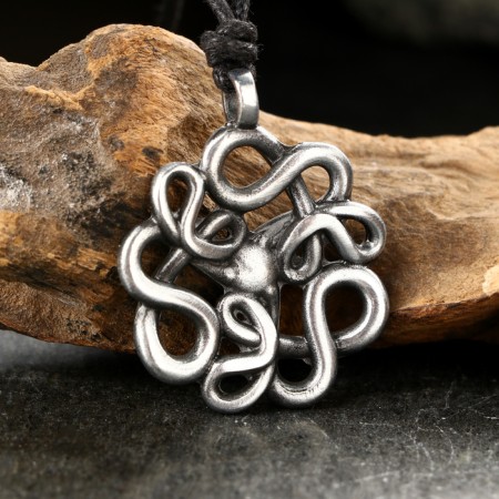 Amulet-cords, Totem "Snake Shield" No. 30, Metal-2