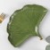 Ceramic serving dish "leaf", 26 × 20 cm, green color