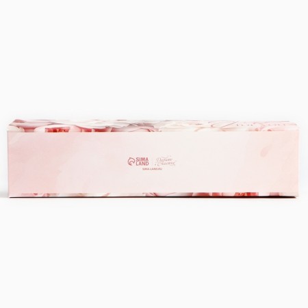 Box for Makarun with PVC “With Love”, 19.5 x 5 x 4.5 cm-3