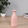 VAZA Ceramics Table "Francis" waist, 18x7 cm, pink