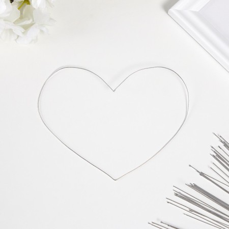 Wire for the manufacture of artificial colors "silver" 40 cm section 0.07 mm-3