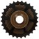ATA ratchet, 7 speeds, 14-28t, black-brown color