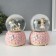 Souvenir Polystone Water Ball Light, Music "Flower Polyanka and Baby" MIX 10x10x14.5 cm