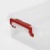 Storage container with a lid, 3.6 l, 31 × 20 × 9 cm, the color is transparent