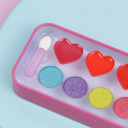 Gift set of children's shadows and lip glosses "Follow the dream"-4