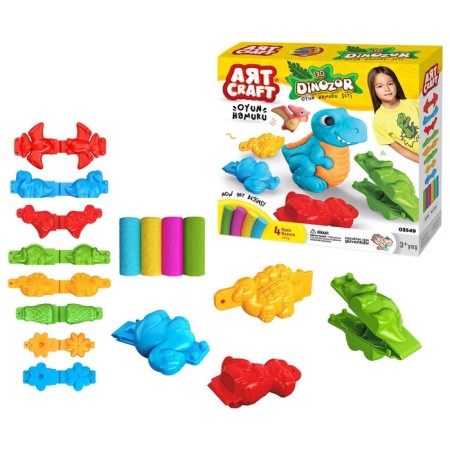 Set for modeling "3D dinosaurs"