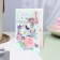 The complex is a complex "Happy Birthday!" glitter, flowers, butterflies, 25 x 34.5 cm