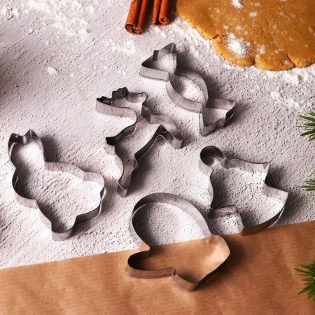 New Year. A set of cookies "New Year's sweets", metal, 10 pcs-6