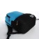 School backpack, 2 lightning departments, 3 pockets, black/blue color