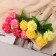 Bouquet "Premium hydrangea" 6 flowers, D-7 cm H-26 cm, mix