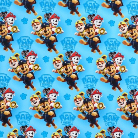 Packaging paper, 70x100 cm, puppy patrol-4