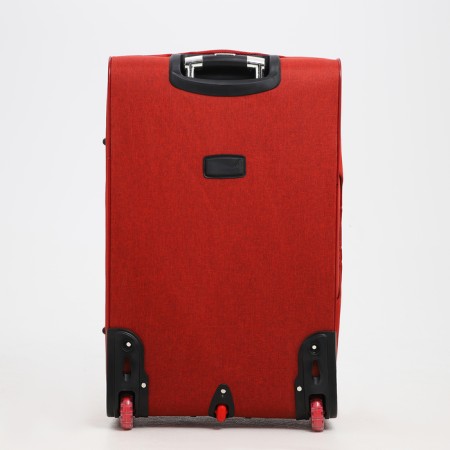 Big suitcase 28 ", a lightning department, code castle, 3 wheels, 2 outer pockets, red color-6