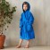 Terry dressing gown, size 30, blue, 340 g/m2 cotton 100% with AIRO