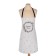 Apron "Ethel" Organic House 60x70 cm, 100% cotton, sarzha 190 g/m2