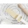 Dilan dough roller “Wounter”, 17.5 × 9.5 × 4.5 cm, white color