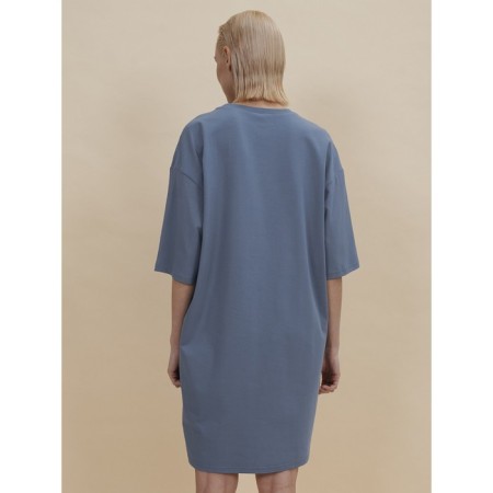 Women's dress, size l, jeans color-2