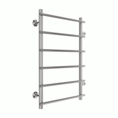 Terminus heated towel rail "Quint" P6, 500x800 mm, side connection, chrome-1